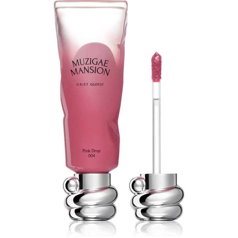 MUZIGAE MANSION Objet Glossy lip gloss hidratant culoare 004 Pink Drop 6 g