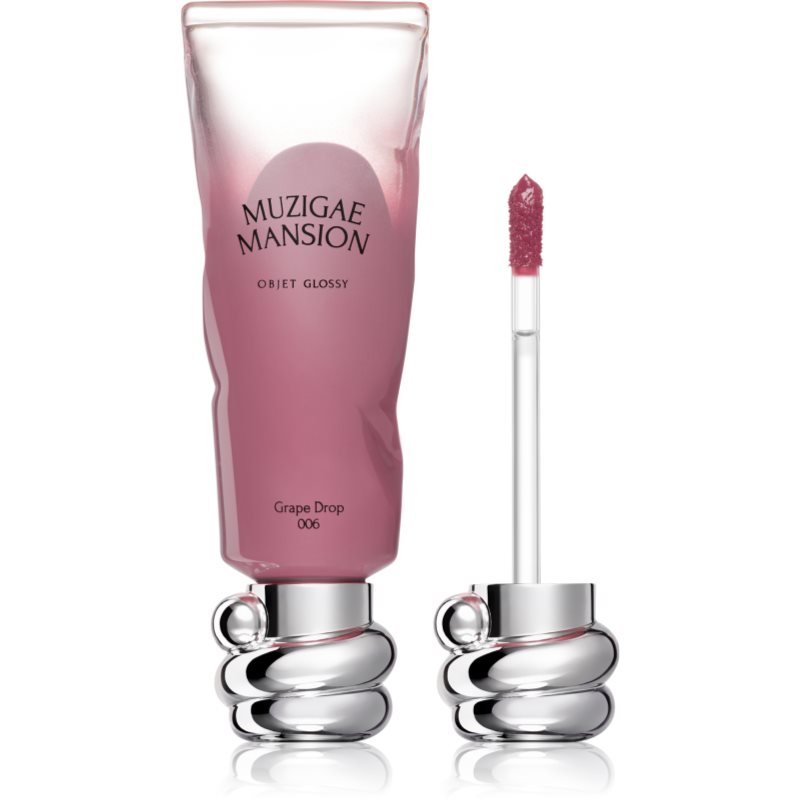 MUZIGAE MANSION Objet Glossy lip gloss hidratant culoare 006 Grape Drop 6 g