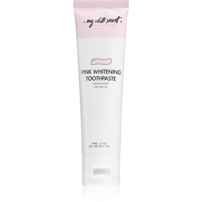 My White Secret Pink Whitening Toothpaste pasta de dinti pentru dinti sensibili 50 ml