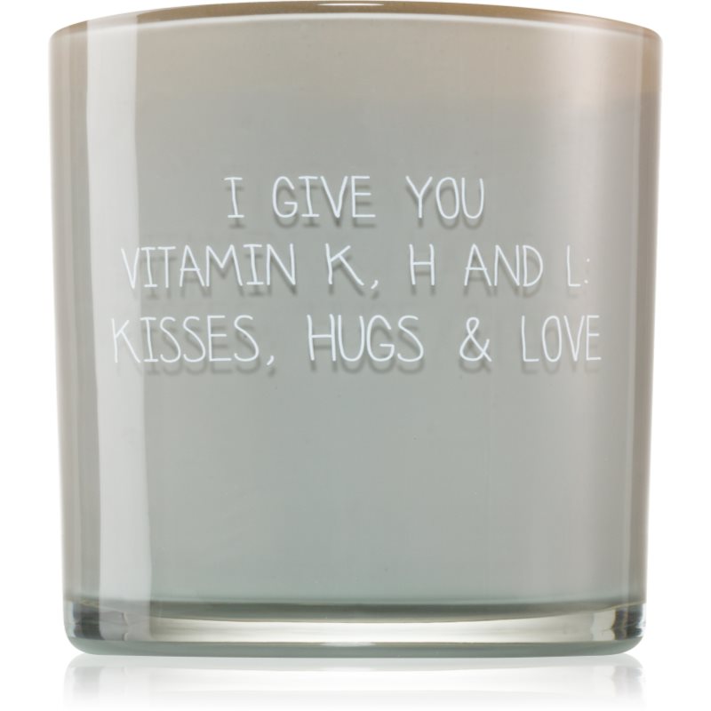 My Flame Fig\'s Delight I Give You Vitamin K, H & L: Kisses, Hugs & Love lumânare parfumată 10x10 cm