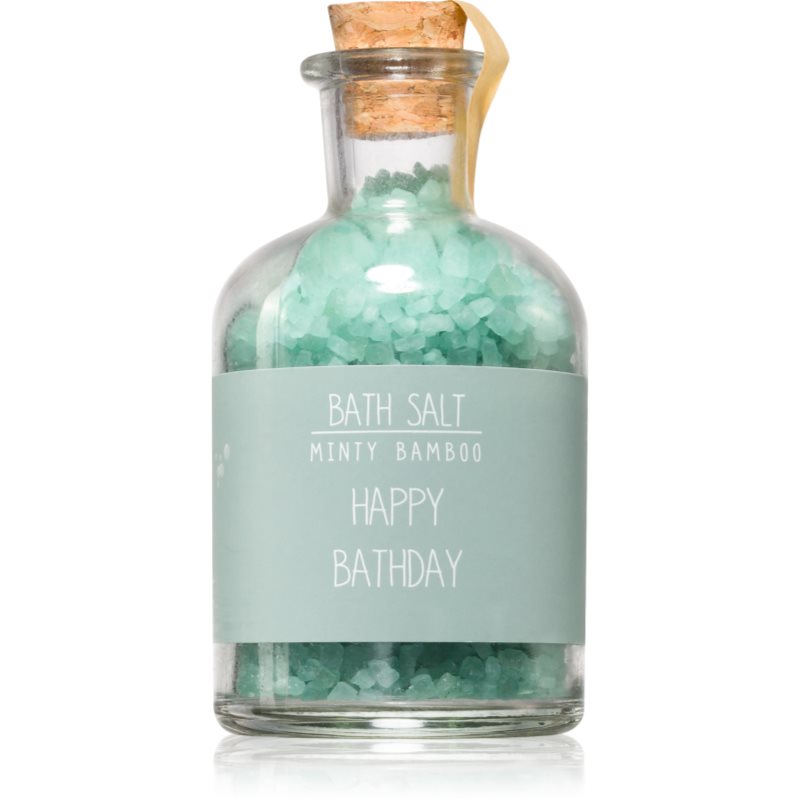 My Flame Minty Bamboo Happy Bathday sare de baie relaxanta 180 g