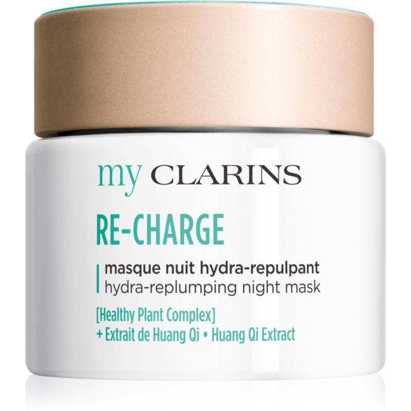 Clarins My Clarins Re-Charge Hydra-Replumping Night Mask masca energizanta pentru piele pentru o piele radianta 50 ml