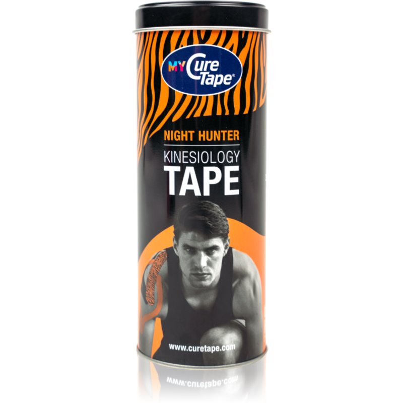 MyCureTape® MyCureTape® bandă kinesiologică cutie de metal culoare Night Hunter 3x2.5 m MyCureTape® MyCureTape® bandă kinesiologică cutie de metal culoare Night Hunter 3x2.5 m