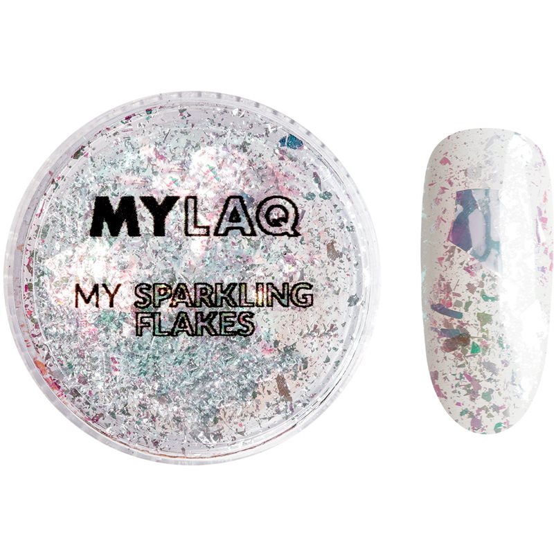 MYLAQ My Flakes Sparkling luciu pentru unghii 0,1 g