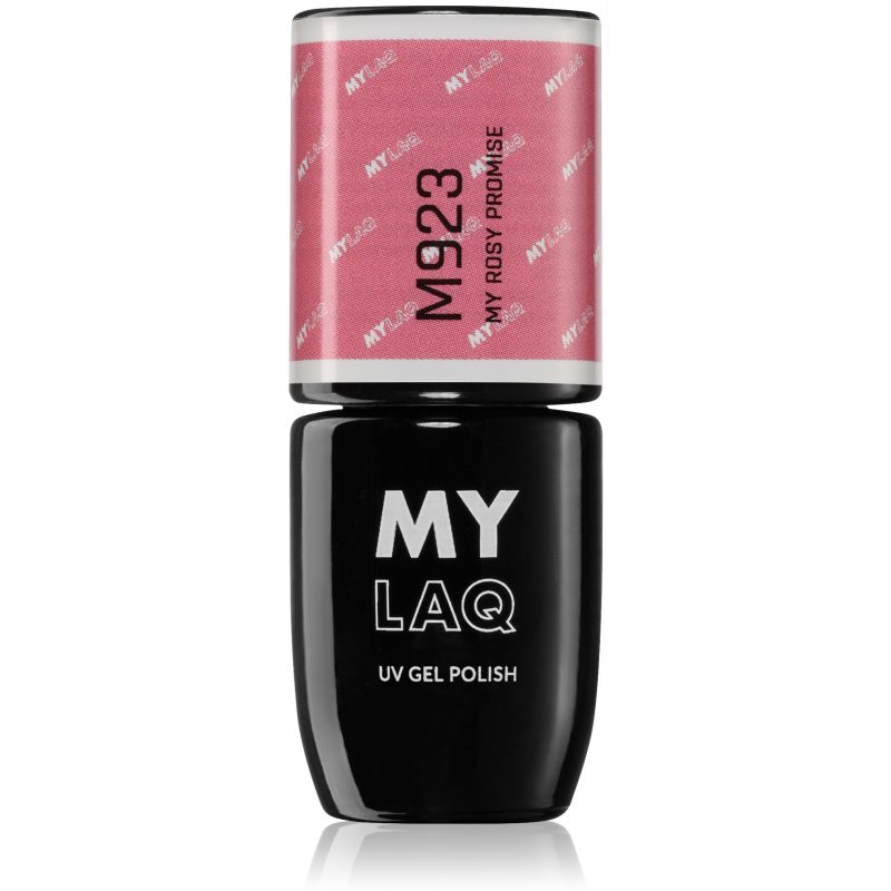 MYLAQ UV Gel Polish My Promise lac de unghii sub forma de gel culoare My Rosy Promise 5 ml