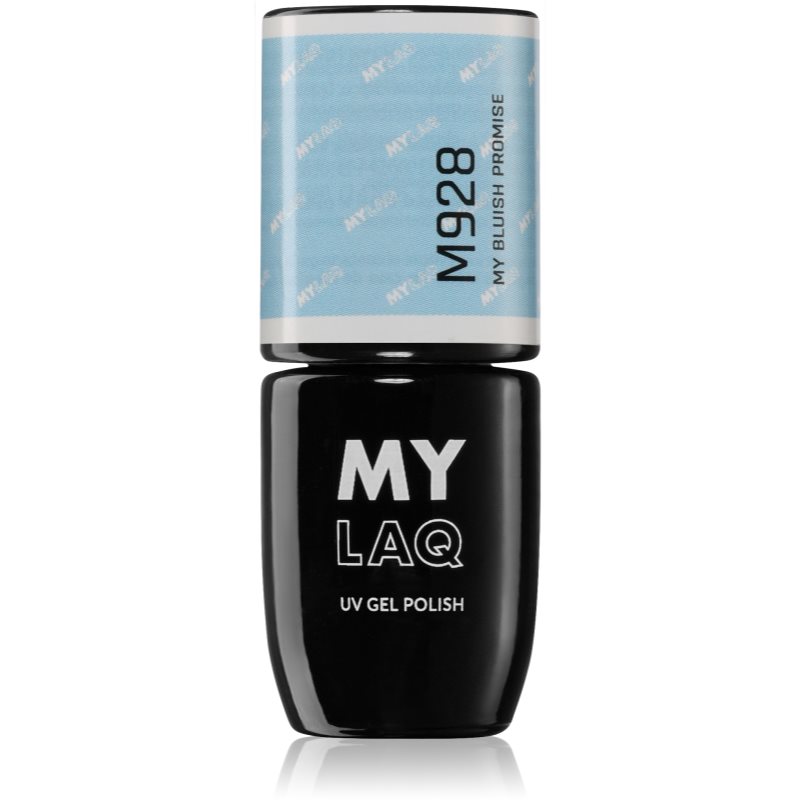 MYLAQ UV Gel Polish My Promise lac de unghii sub forma de gel culoare My Bluish Promise 5 ml