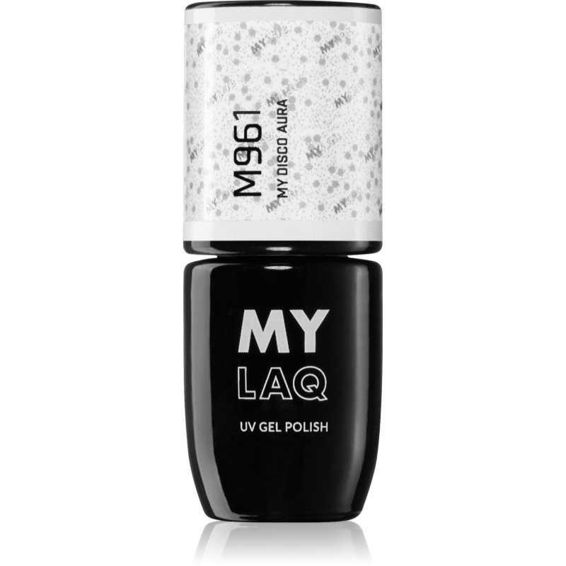 MYLAQ My Aura lac de unghii sub forma de gel culoare My Disco Aura 5 ml