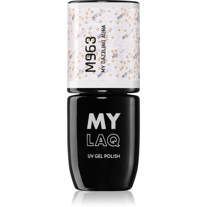 MYLAQ My Aura lac de unghii sub forma de gel culoare My Dazzling Aura 5 ml