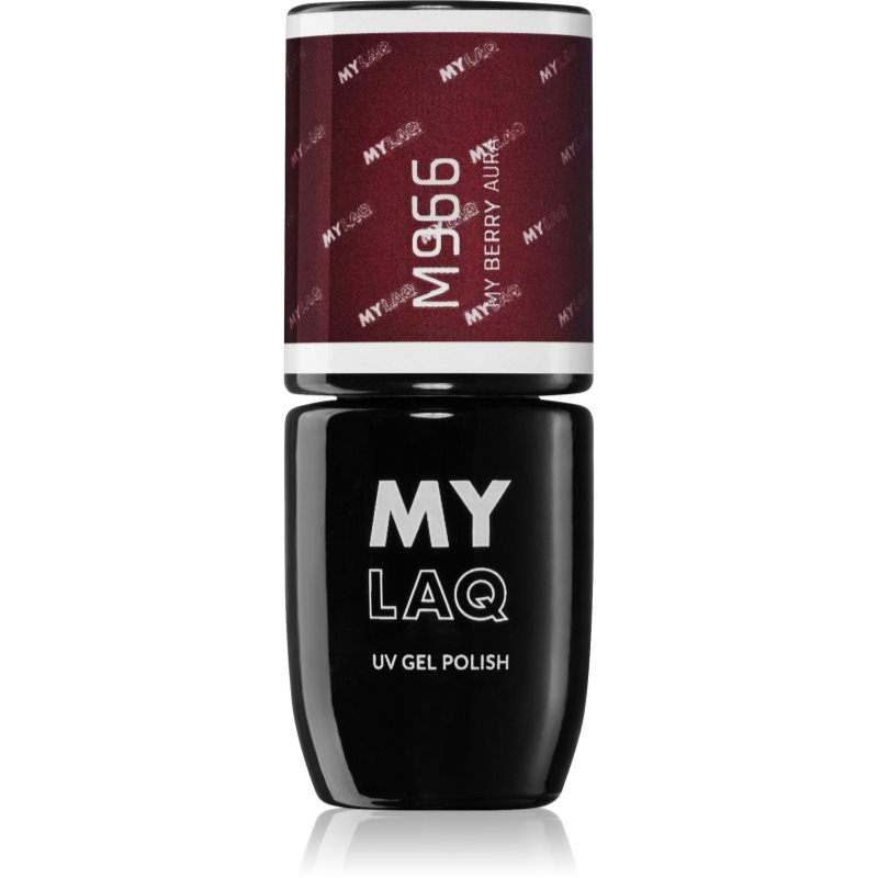 MYLAQ My Aura lac de unghii sub forma de gel culoare My Berry Aura 5 ml