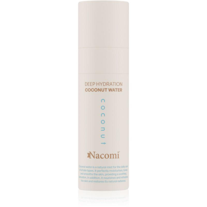 Nacomi Deep hydration apă din nucă de cocos 100 ml