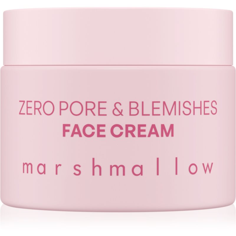 Nacomi Zero Pore & Blemishes cremă pentru față impotriva imperfectiunilor pielii MARSHMALLOW 40 ml