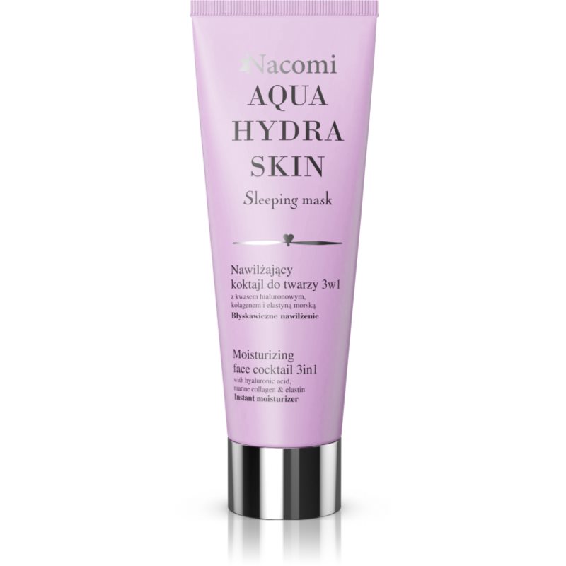 Nacomi Aqua Hydra Skin masca hidratanta pentru noapte 85 ml