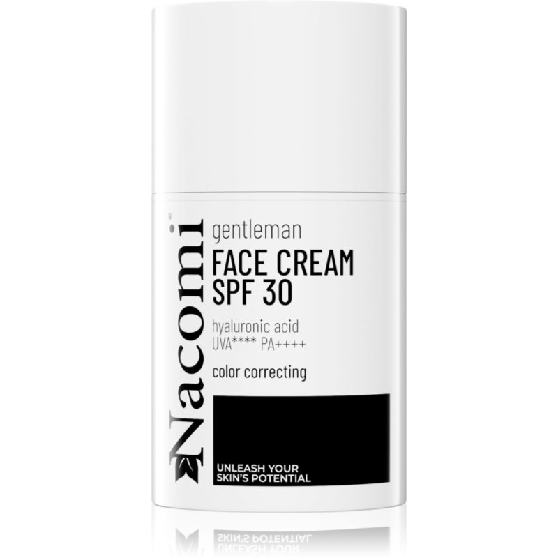 Nacomi Gentleman cremă hidratantă SPF 30 pentru bărbați 50 ml