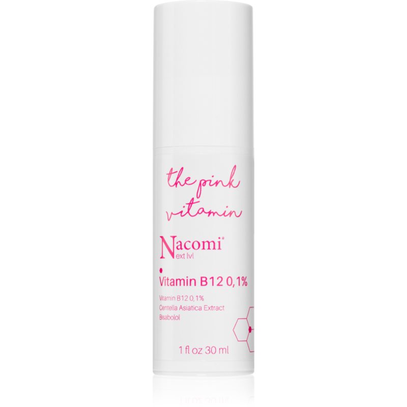 Nacomi Next Level The Pink Vitamin ser fortifiant pentru piele sensibilă 30 ml