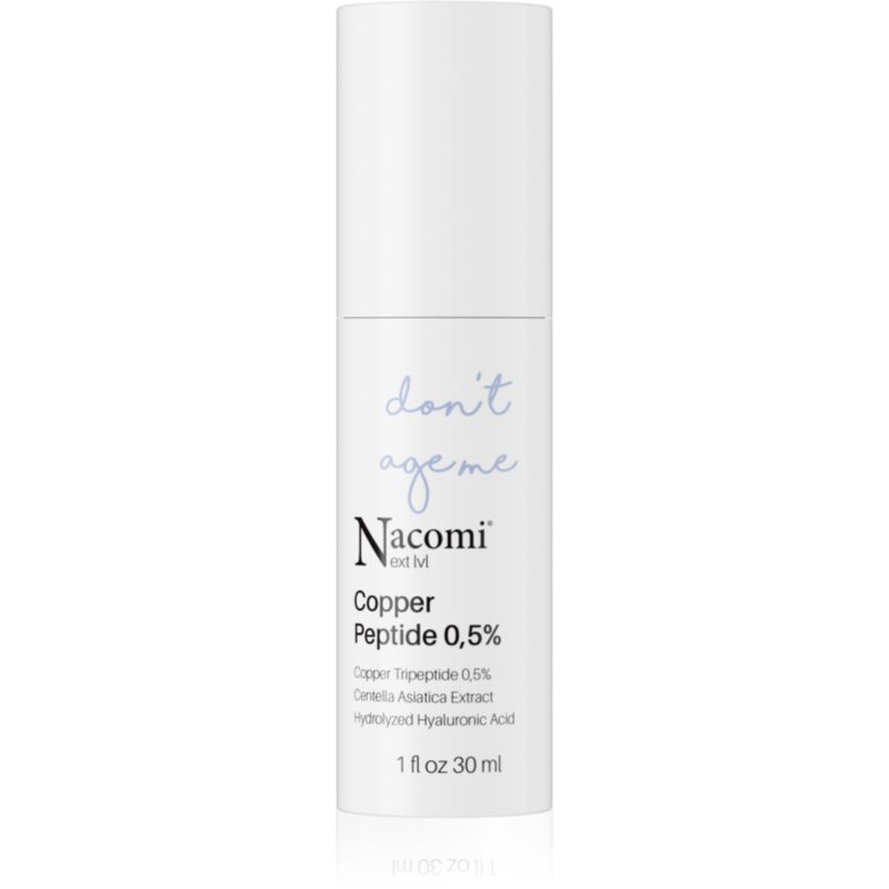 Nacomi Next Level Copper Peptide 0,5 % ser facial cu peptide 30 ml