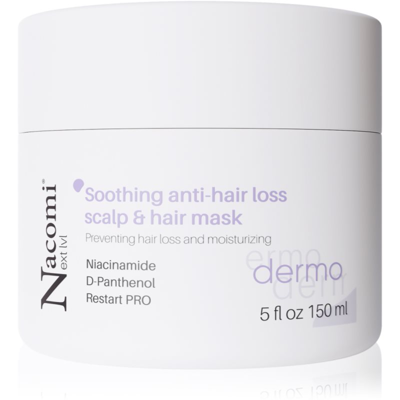 Nacomi Next Level Dermo masca -efect calmant pentru par si scalp 150 ml