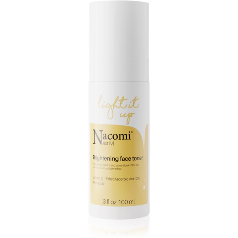 Nacomi Next Level Light It Up solutie tonica cu efect de iluminare 100 ml