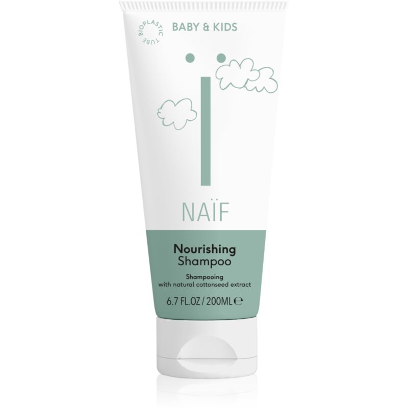 Naif Baby & Kids Nourishing Shampoo sampon hranitor pentru scalpul copiilor 200 ml