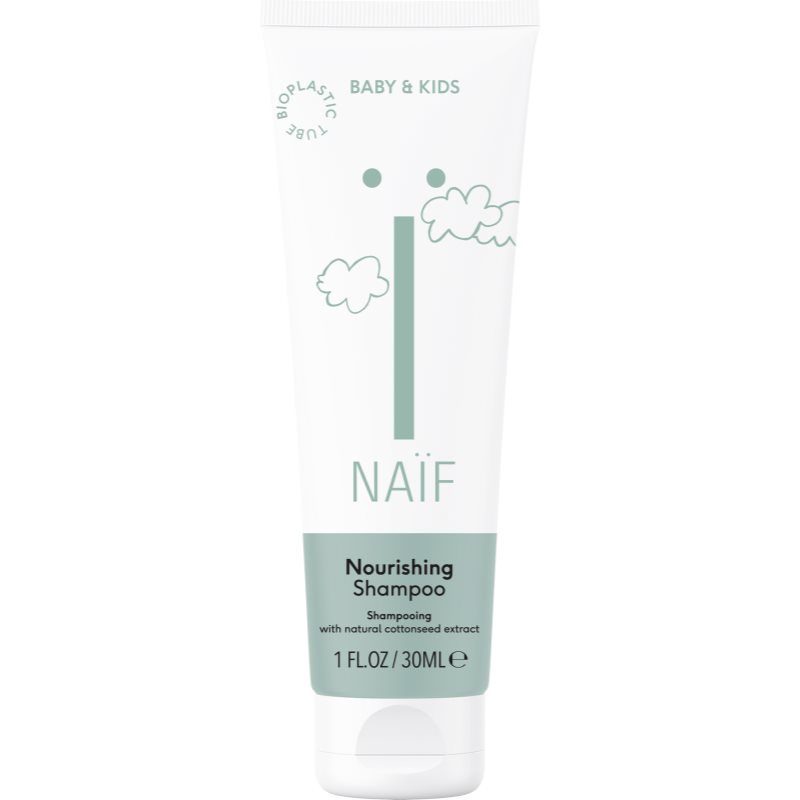 Naif Baby & Kids Nourishing Shampoo sampon hranitor pentru scalpul copiilor 30 ml