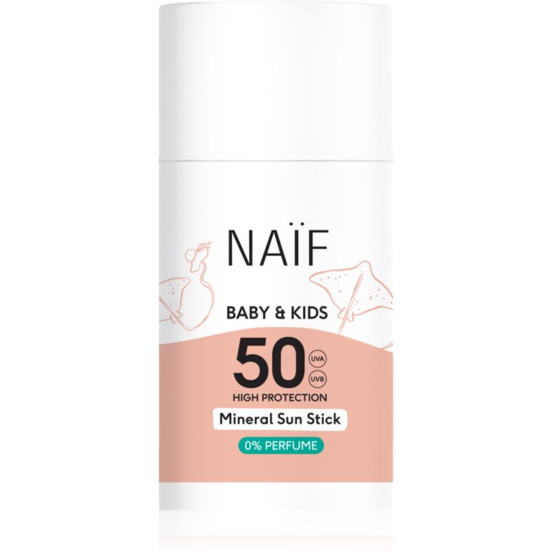 Naif Baby & Kids Mineral Sun Stick stick plaja SPF 50 36 g