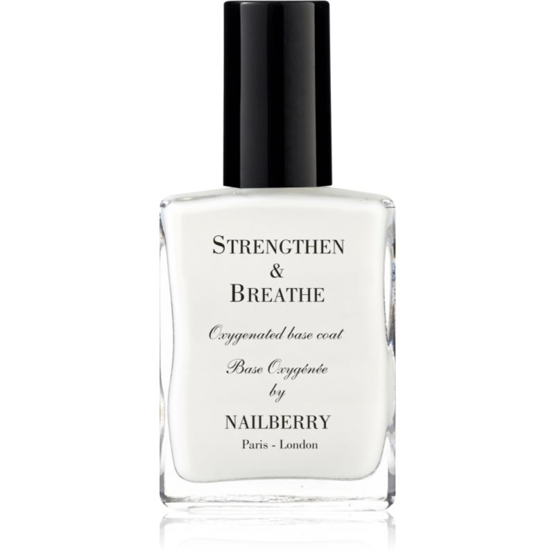 NAILBERRY Strengthen & Breathe lac intaritor de baza pentru unghii cu efect de întărire