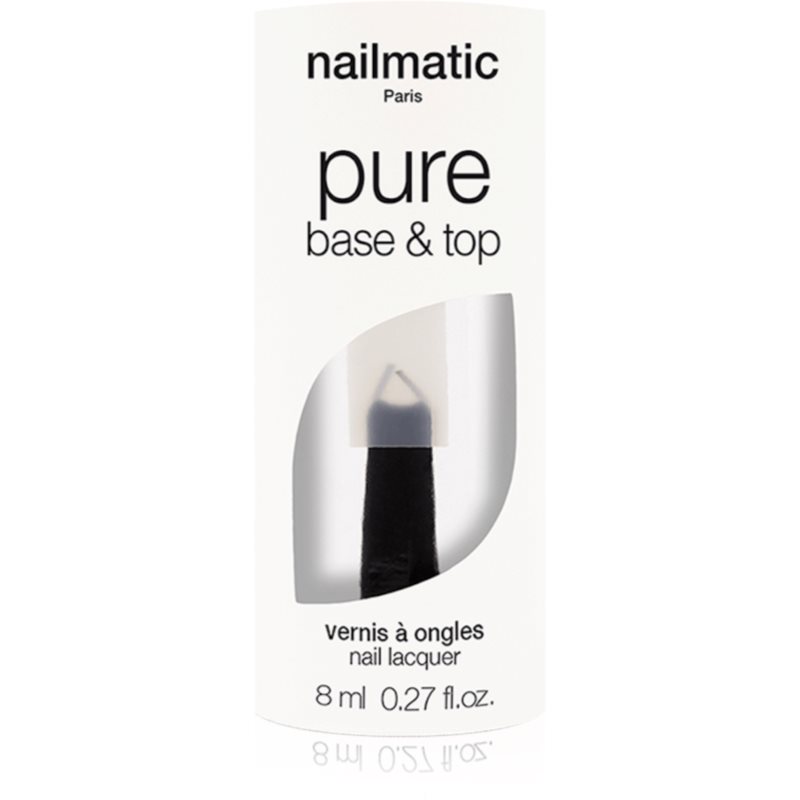 Nailmatic Pure Color lac de unghii Base & Top 2 in 1 8 ml