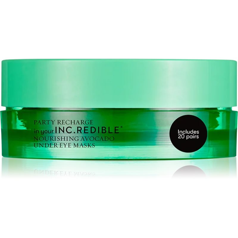 Nails Inc. Party Recharge masca hidrogel pentru ochi cu efect de nutritiv 20 pereche