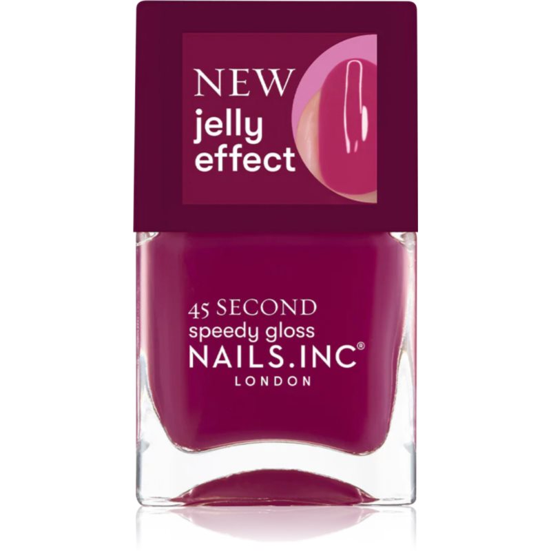 Nails Inc. 45 Second Speedy Gloss lac de unghii cu uscare rapida culoare Amelia 14 ml