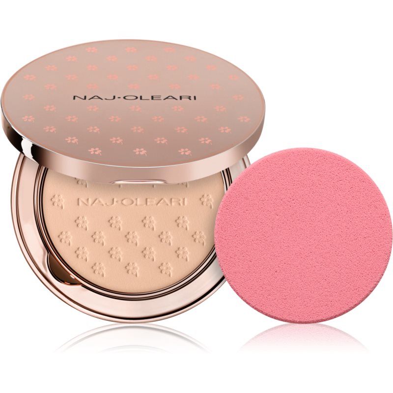 Naj Oleari Silk feel Wet & dry Powder Foundation fond de ten tip cushon pentru femei 02 Peach 9.5 g