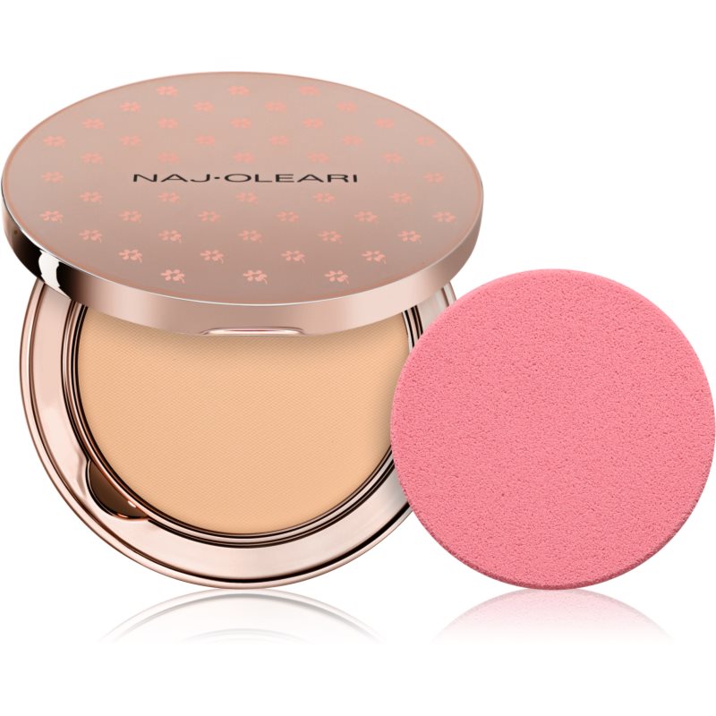 Naj Oleari Moist Infusion Cream Compact Foundation make-up compact pentru femei 01 Powder 8 g