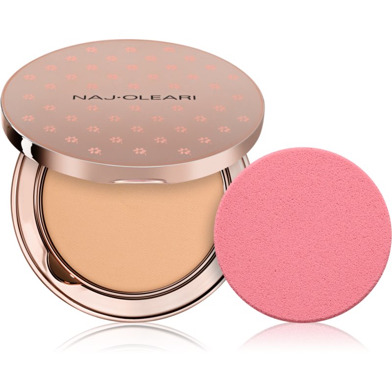 Naj Oleari Moist Infusion Cream Compact Foundation make-up compact pentru femei 02 Honey 9 g