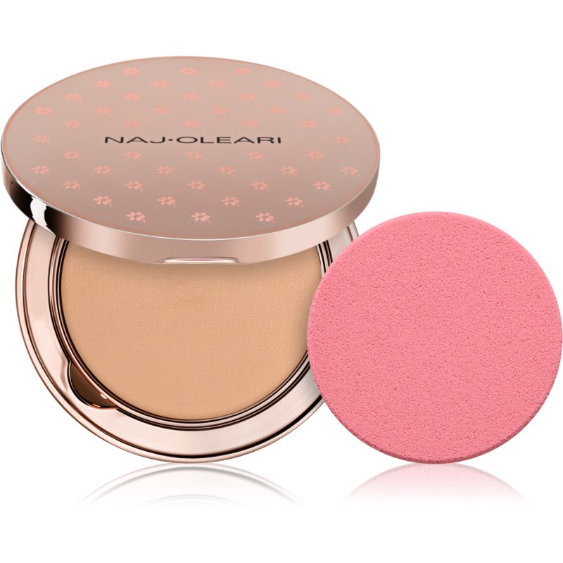 Naj Oleari Moist Infusion Cream Compact Foundation make-up compact pentru femei 03 Vanilla 10 g