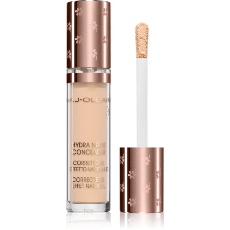 Naj Oleari Hydra Nude Concealer corector lichid cu efect de hidratare pentru femei 01 Ivory 4 ml
