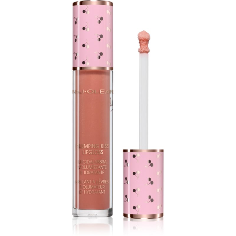 Naj Oleari Plumping Kiss Lip Gloss Luciu de buze hidratant pentru un volum suplimentar pentru femei 06 Pearly Caramel 6 ml