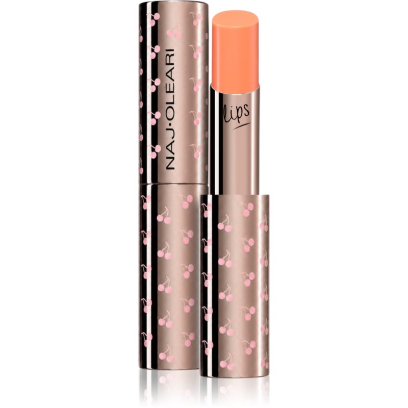Naj Oleari Tender Glow Lip Balm balsam de buze tonifiant cu efect de hidratare pentru femei 02 Peach 3 ml