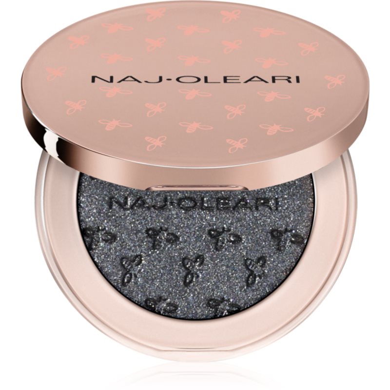 Naj Oleari Colour Fair Eyeshadow Wet & Dry fard ochi pentru femei 20 Shimmer Black 2 g