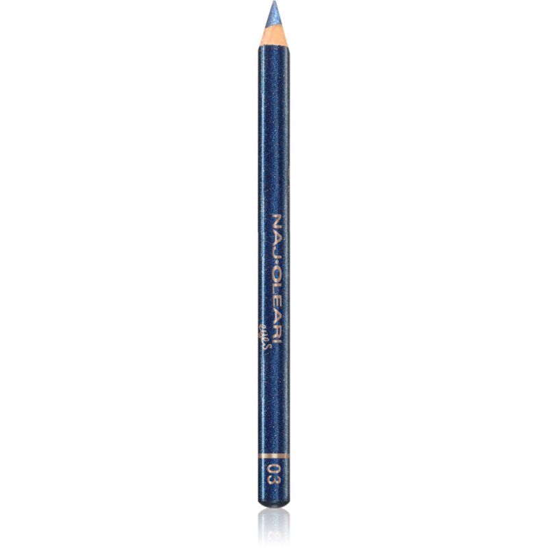 Naj Oleari Deep Eye Kajal eyeliner khol pentru femei 03 Blue Hortensia Shimmer 1.1 g