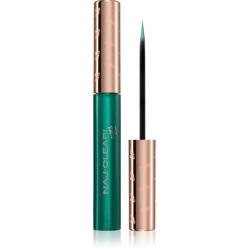 Naj Oleari Impeccable Eyeliner eyeliner pentru femei 03 Emerald Chrome 4 ml