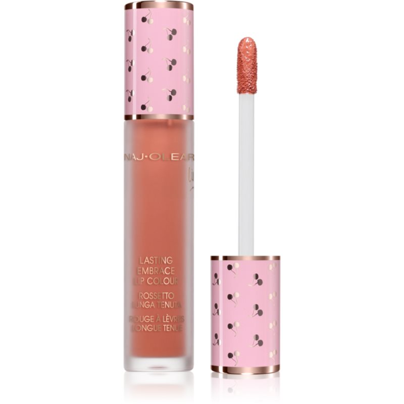 Naj Oleari Lasting Embrace Lip Colour ruj de buze lichid pentru femei 11 Metalic Pink 5 ml