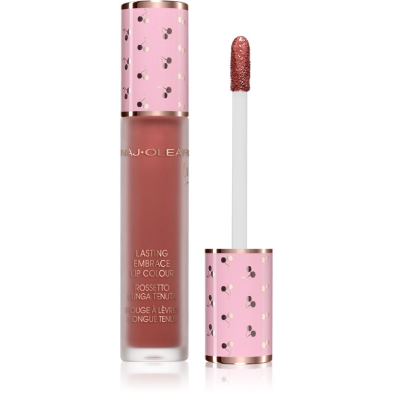 Naj Oleari Lasting Embrace Lip Colour ruj de buze lichid pentru femei 02 Cappuccino 5 ml