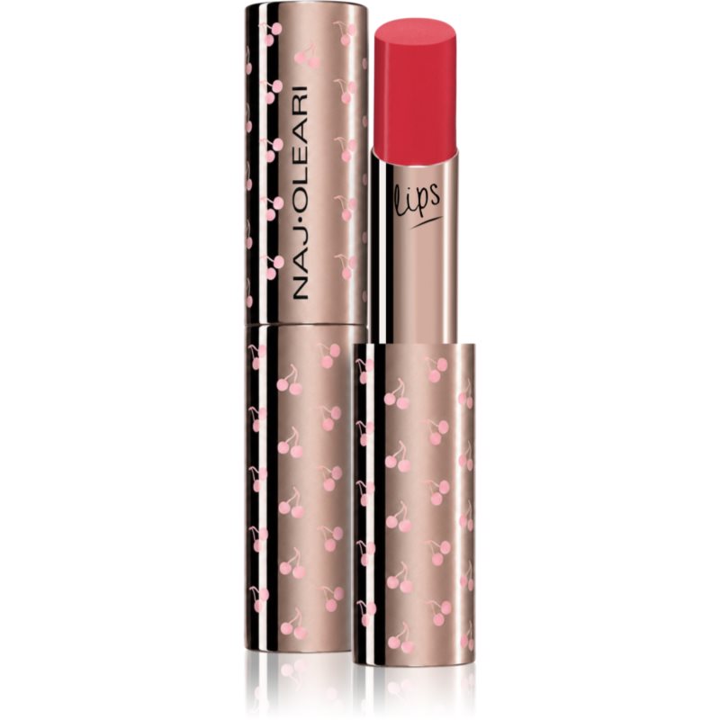 Naj Oleari True Icon Lipstick ruj satinat pentru femei 07 Intense Strawberry 3 g