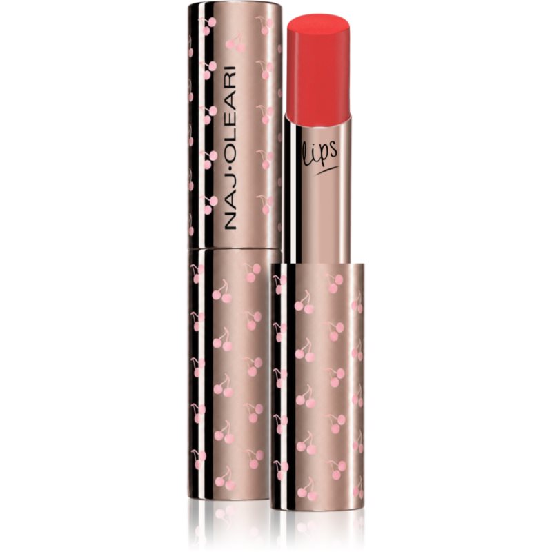 Naj Oleari True Icon Lipstick ruj satinat pentru femei 10 Pomegranate Red 3 g