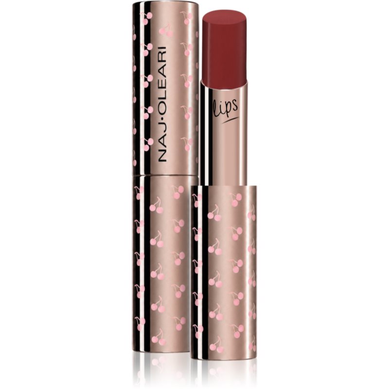 Naj Oleari True Icon Lipstick ruj satinat pentru femei 12 Nigritella Red 3 g