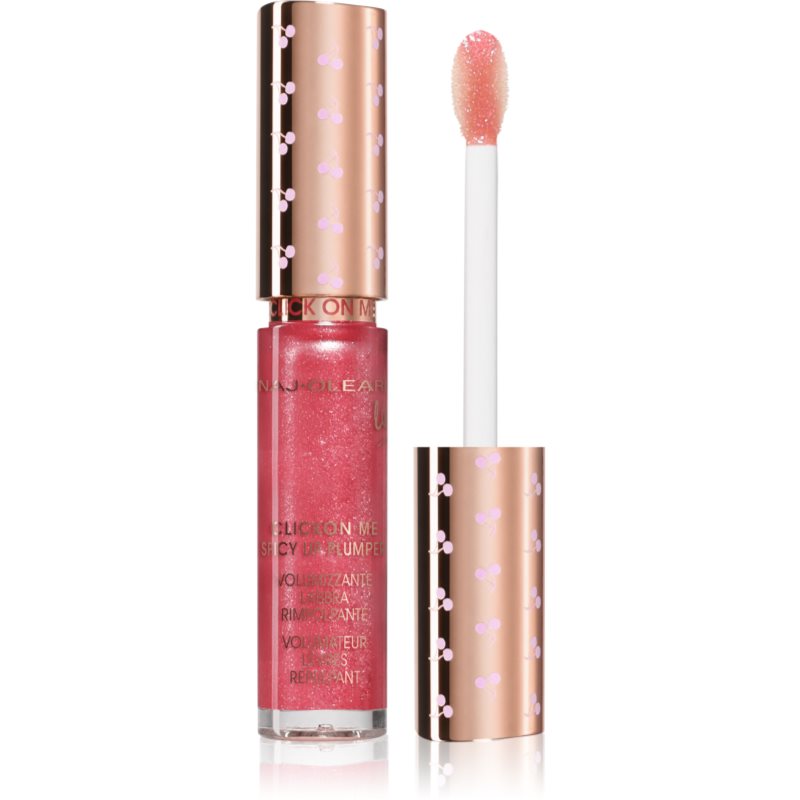 Naj Oleari Click on Me Glassy Lip Balm balsam de buze tip gloss pentru femei 02 Luminous Pink 6 ml