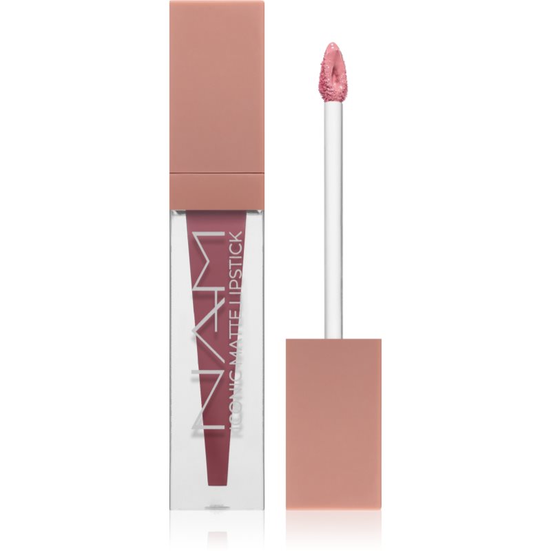 NAM Iconic Matte Lipstick ruj de buze lichid, mat și hidratant culoare 3.5 ml