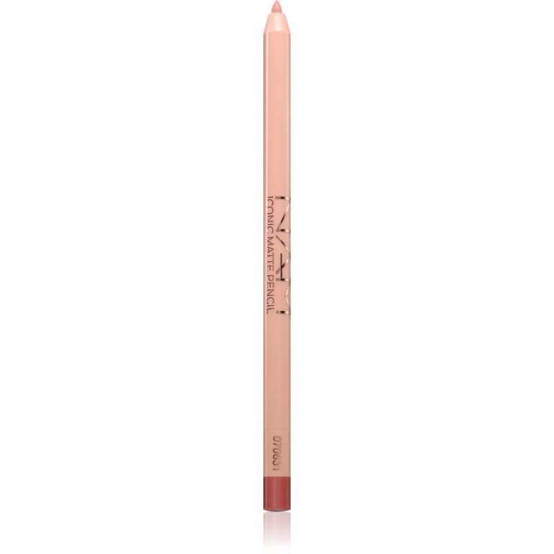 NAM Iconic Matte Pencil creion contur buze cu efect matifiant culoare 9 Mocha Nude 0.7 g