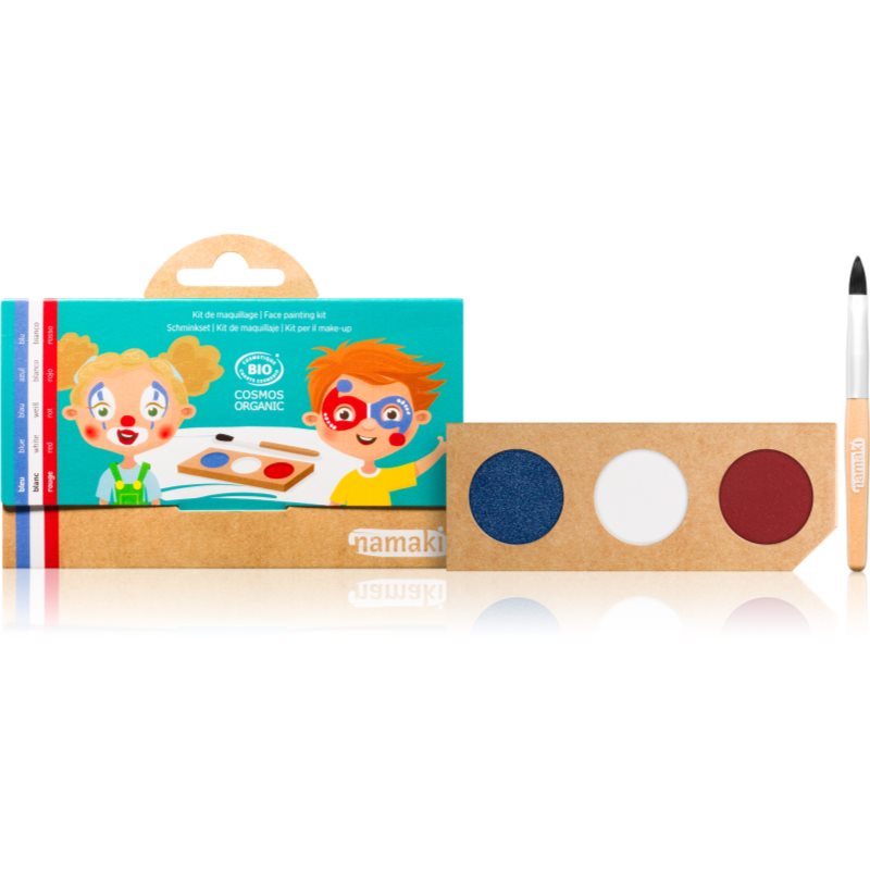 Namaki Color Face Painting Kit Clown & Harlequin set pentru copii 1 buc