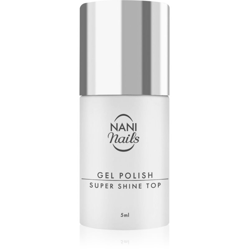 NaniNails NANI Super Shine Top lac de unghii top coat, cu utilizarea lămpii UV/LED 5 ml