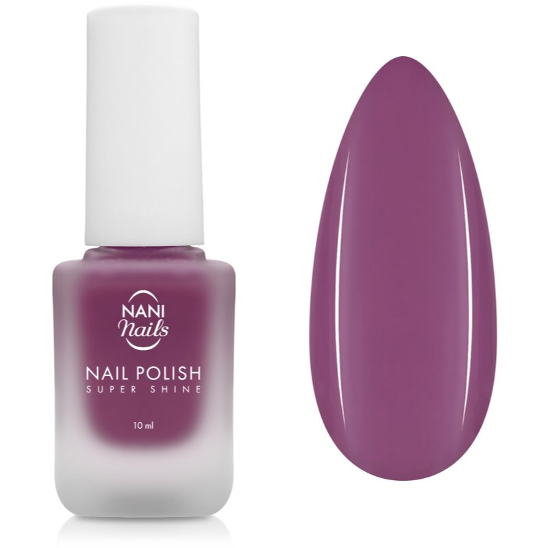 NaniNails NANI Super Shine lac de unghii cu rezistenta indelungata culoare Raspberry Popsickle 10 ml