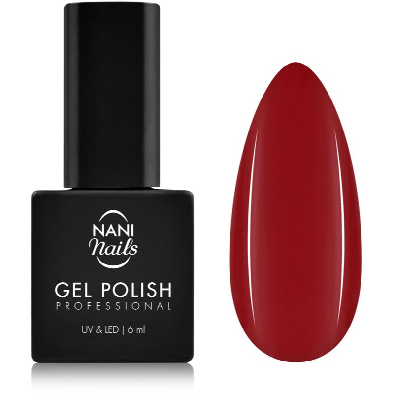 NaniNails NANI Professional lac de unghii sub forma de gel culoare Passion 6 ml